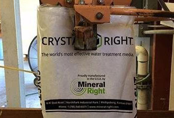 final product bag of crystals