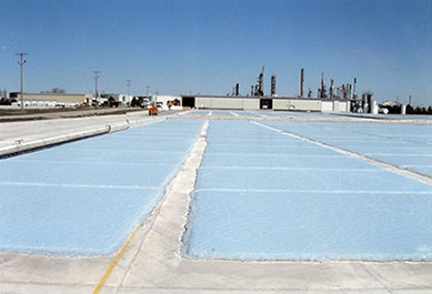 Field Of Freshly Poured Beds