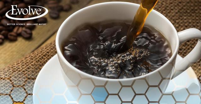 Cup of Coffee Coffee pouring into a cup